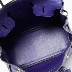 Hermes Blue Electric Togo Leather Gold Finish Birkin 35 Bag For Women 32 Hermes Blue Electric Togo Leather Gold Finish Birkin 35 Bag For Women -Deals Hermes Store luxury women hermes used handbags p652399 017