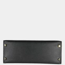 Hermes Black Epsom Sellier Kelly 28 GHW For Women -Deals Hermes Store luxury women hermes used handbags p653707 008