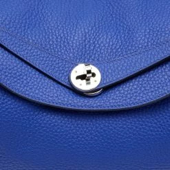 Hermes Electric Bleu Togo Leather Lindy 34 Bag For Women 18 Hermes Electric Bleu Togo Leather Lindy 34 Bag For Women -Deals Hermes Store luxury women hermes used handbags p653908 009