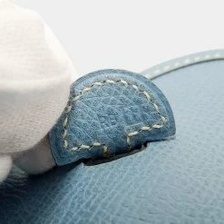 Hermes Bag Ladies Handbag Shoulder Mini Evelyne 1 TPM Short Vaux Epsom Blue Gene â¡ I Engraved For Women -Deals Hermes Store luxury women hermes used handbags p654224 008