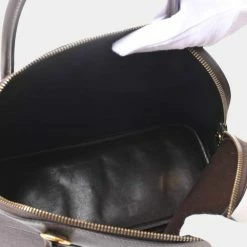 Hermes Epsom Bolide 31 Handbag Brown Vaux For Women -Deals Hermes Store luxury women hermes used handbags p654231 006