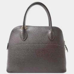Hermes Epsom Bolide 31 Handbag Brown Vaux For Women -Deals Hermes Store luxury women hermes used handbags p654231 008