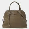 Hermes Bag Ladies Handbag Shoulder 2way Bolide 31 Taurillon Clemence Etup Greige A Engraved For Women -Deals Hermes Store luxury women hermes used handbags p654235 005