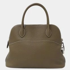 Hermes Bag Ladies Handbag Shoulder 2way Bolide 31 Taurillon Clemence Etup Greige A Engraved For Women -Deals Hermes Store luxury women hermes used handbags p654235 006