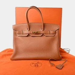 Hermes Togo Birkin 35 Handbag Brown For Women -Deals Hermes Store luxury women hermes used handbags p654237 007