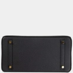 Hermes Black Togo Leather Gold Hardware Birkin 30 Bag For Women -Deals Hermes Store luxury women hermes used handbags p655888 005