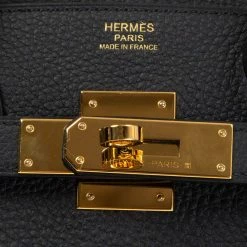 Hermes Black Togo Leather Gold Hardware Birkin 30 Bag For Women -Deals Hermes Store luxury women hermes used handbags p655888 006