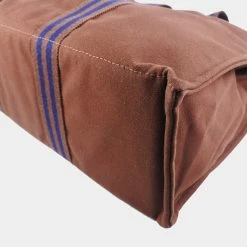 Hermes Fool Toe GM Cotton Tea Unisex Handbag For Women -Deals Hermes Store luxury women hermes used handbags p657515 004