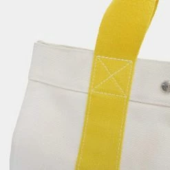 Hermes Bag Women's Men's Tote Handbag Bora PM Canvas Yellow Ivory For Women -Deals Hermes Store luxury women hermes used handbags p657517 004