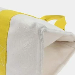 Hermes Bag Women's Men's Tote Handbag Bora PM Canvas Yellow Ivory For Women -Deals Hermes Store luxury women hermes used handbags p657517 009