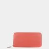 Hermes Azap Silk In Long Vaux Epson Rose Jaipur Pink T Women's Wallet For Women -Deals Hermes Store luxury women hermes used handbags p657520 007