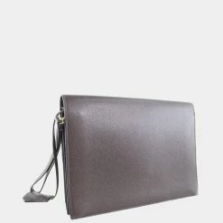 Hermes Pochette Jet Kushbel Brown Unisex Clutch Bag For Women -Deals Hermes Store luxury women hermes used handbags p657521 006