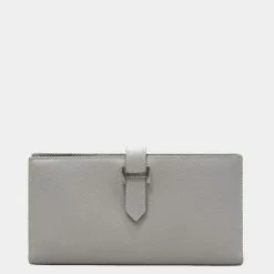 Hermes (Hermes) Beans Freetan S Metal Fittings Wallet Epson A Engraved For Women