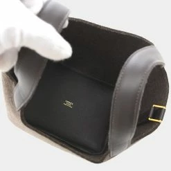 Hermes Picotin Lock PM 18 Felt Swift Evenne Y Engraved Handbag For Women -Deals Hermes Store luxury women hermes used handbags p657534 004