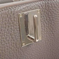 Hermes Taurillon Clemence Gypsier 34 Shoulder Bag Gray For Women -Deals Hermes Store luxury women hermes used handbags p657545 001