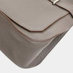 Hermes Taurillon Clemence Gypsier 34 Shoulder Bag Gray For Women -Deals Hermes Store luxury women hermes used handbags p657545 004