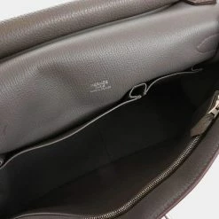 Hermes Taurillon Clemence Gypsier 34 Shoulder Bag Gray For Women -Deals Hermes Store luxury women hermes used handbags p657545 006