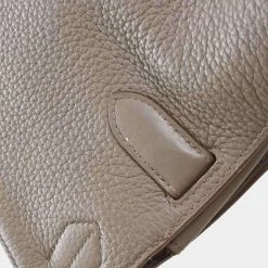 Hermes Taurillon Clemence Gypsier 34 Shoulder Bag Gray For Women -Deals Hermes Store luxury women hermes used handbags p657545 007