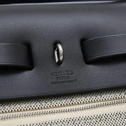 Hermes Ale Bag Zip 31 Pegasus Pop Toile Ash Black Y Engraved Shoulder For Women -Deals Hermes Store luxury women hermes used handbags p657549 008