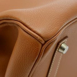 Hermes Birkin 35 Togo Gold D Engraved Handbag For Women -Deals Hermes Store luxury women hermes used handbags p657554 006