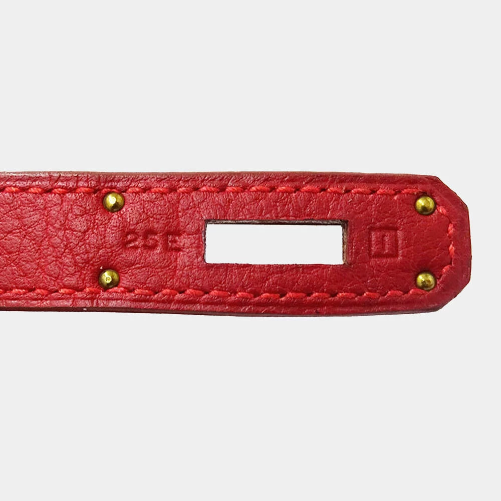 Hermes Birkin 30 Taurillon Clemence Rouge Bag Ladies Handbag For Women 8 Hermes Birkin 30 Taurillon Clemence Rouge Bag Ladies Handbag For Women - Image 6