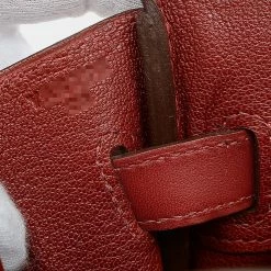 Hermes Birkin 30 Jonathan Rouge Viff Y Engraved Handbag For Women -Deals Hermes Store luxury women hermes used handbags p657560 005