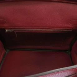 Hermes Red Togo Leather Palladium Hardware Birkin 30 Bag For Women -Deals Hermes Store luxury women hermes used handbags p657742 006