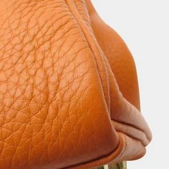Hermes Orange Togo Leather Gold Hardware Kelly 35 Bag For Women -Deals Hermes Store luxury women hermes used handbags p657749 008