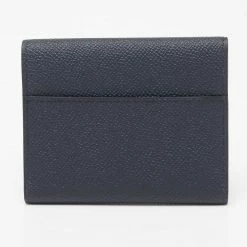 Hermes Bleu Indigo Epsom Leather Mini Clic Card Holder For Women -Deals Hermes Store luxury women hermes used handbags p657781 007
