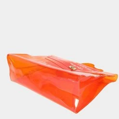 Hermes Orange Vinyl Souvenir De L'Exposition Kelly Bag For Women -Deals Hermes Store luxury women hermes used handbags p658095 002