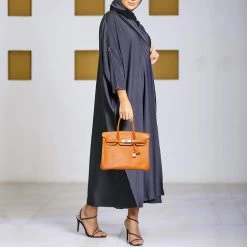 Hermes Orange Epsom Leather Palladium Finish Birkin 30 Bag For Women -Deals Hermes Store luxury women hermes used handbags p658152 003