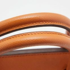 Hermes Orange Epsom Leather Palladium Finish Birkin 30 Bag For Women -Deals Hermes Store luxury women hermes used handbags p658152 017