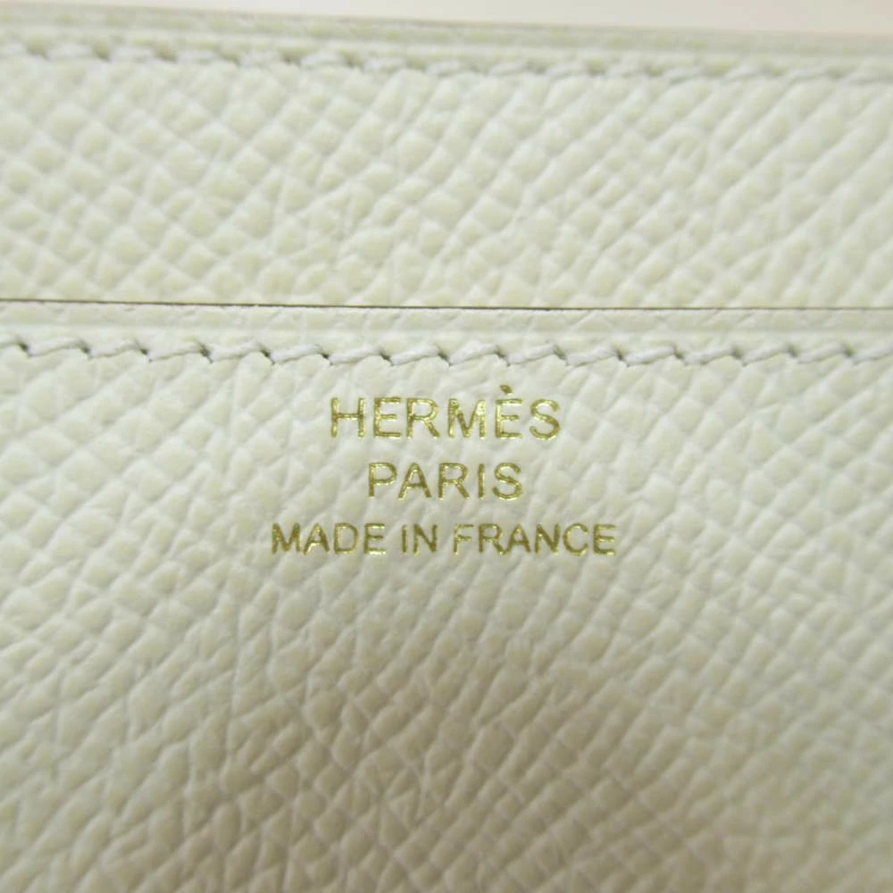 Hermes White Leather Constance Long To Go Shoulder Bag For Women 9 Hermes White Leather Constance Long To Go Shoulder Bag For Women - Image 7