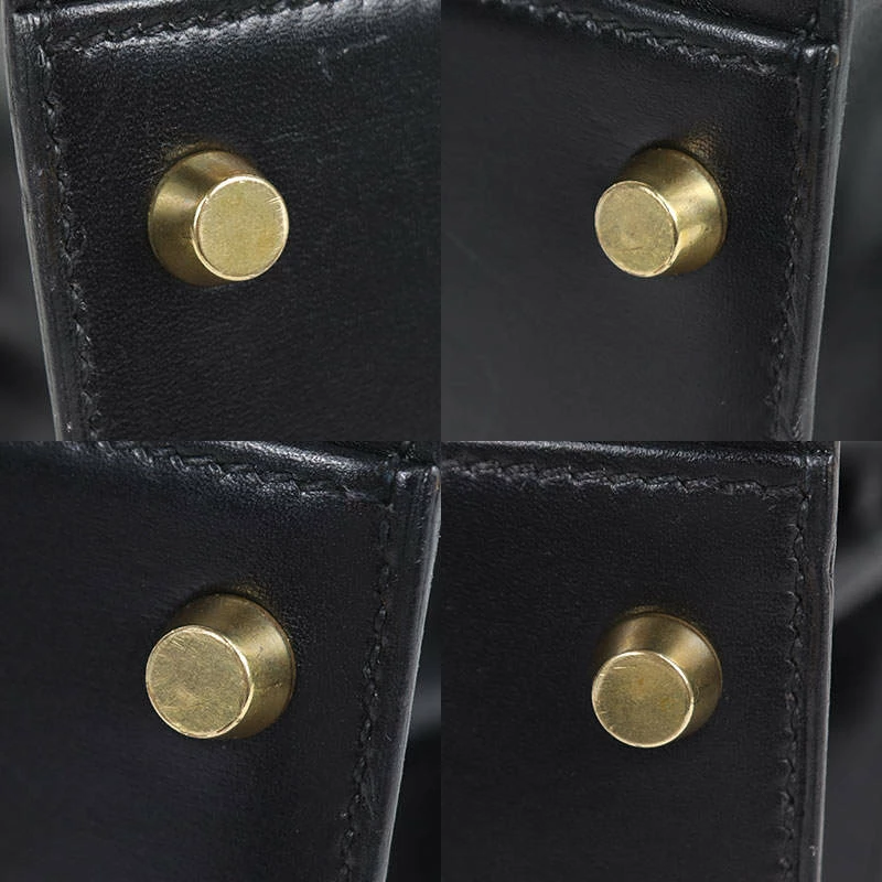Hermes Black Box Calf Leather Gold Hardware Kelly 28 Bag For Women 15 Hermes Black Box Calf Leather Gold Hardware Kelly 28 Bag For Women - Image 13