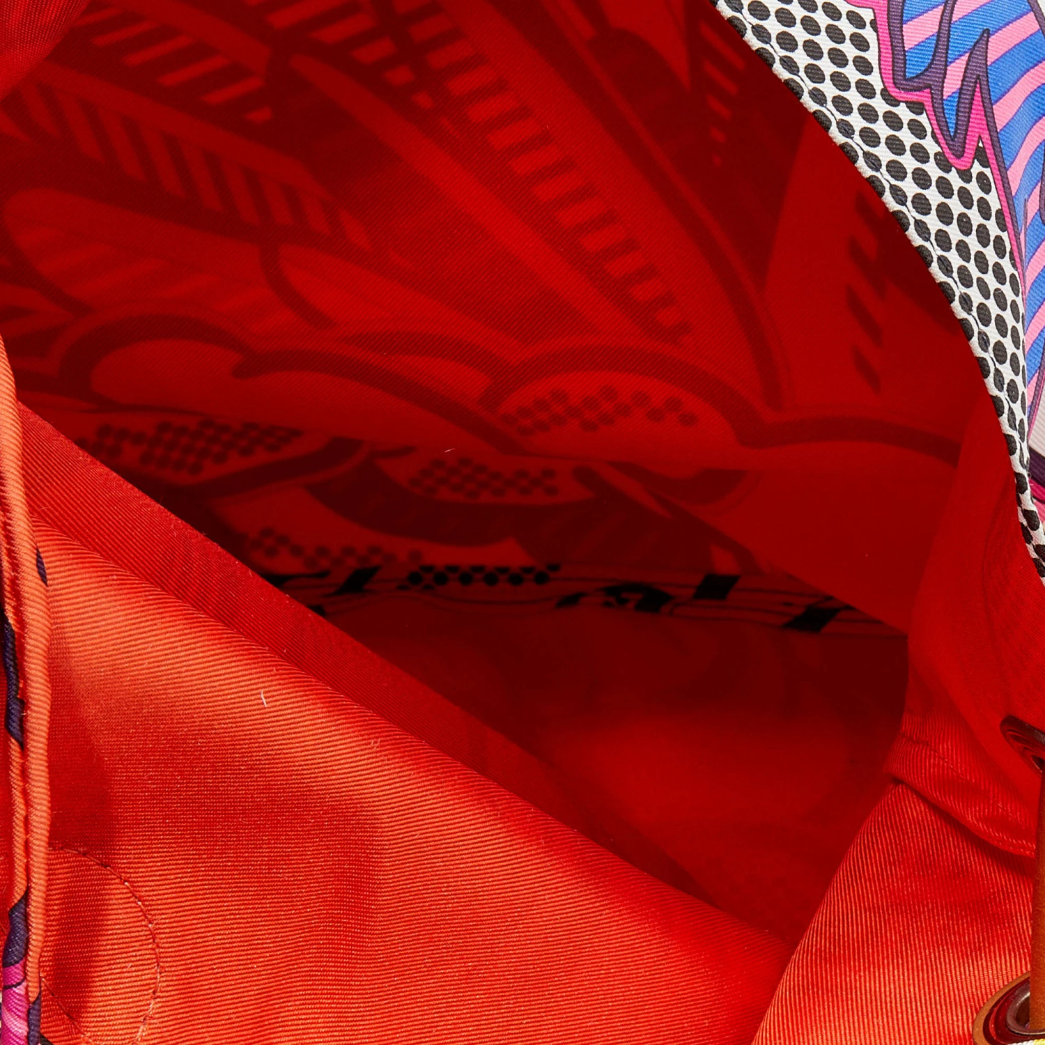 Hermes Multicolor Pégase Pop Silk And Leather Silky City 33 Bag For Women 9 Hermes Multicolor Pégase Pop Silk And Leather Silky City 33 Bag For Women - Image 7