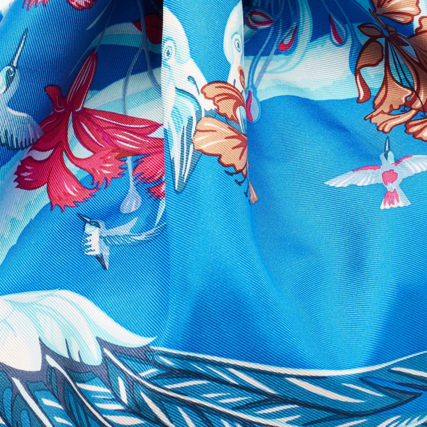 Hermes Multicolor Silk Blend And Leather Soie Cool Bag For Women 7 Hermes Multicolor Silk Blend And Leather Soie Cool Bag For Women - Image 5