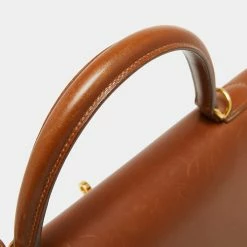 Hermes Gold Box Leather Kelly Gold Finish Sellier 35 Bag For Women -Deals Hermes Store luxury women hermes used handbags p661086 012