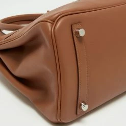 Hermes Gold/Bleu Du Nord/ Bleu Indigo Epsom And Swift Leather Palladium Finish Birkin Tressage De Cuir 30 Bag For Women -Deals Hermes Store luxury women hermes used handbags p661607 011