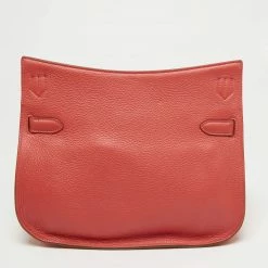 Hermes Rouge Pivoine Togo Leather Jypsiere 28 Bag For Women -Deals Hermes Store luxury women hermes used handbags p661634 006