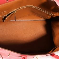 Hermes Hermès Limited Edition Rose Jaipur & Gold Epsom Candy Birkin 35 GHW For Women -Deals Hermes Store luxury women hermes used handbags p662035 010