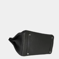 Hermes Hermès Plomb Clémence Birkin 35 PHW For Women -Deals Hermes Store luxury women hermes used handbags p662039 001