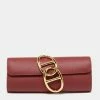 Hermes Rouge Grenat Evercolor Leather Egee Clutch For Women -Deals Hermes Store luxury women hermes used handbags p663696 002