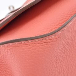 Hermes Pink Taurillon Verso Leather Jypsiere 34 Shoulder Bag For Women -Deals Hermes Store luxury women hermes used handbags p664067 003