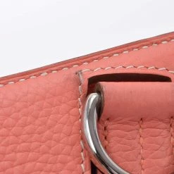 Hermes Pink Taurillon Verso Leather Jypsiere 34 Shoulder Bag For Women -Deals Hermes Store luxury women hermes used handbags p664067 007