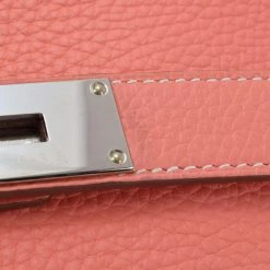 Hermes Pink Taurillon Verso Leather Jypsiere 34 Shoulder Bag For Women -Deals Hermes Store luxury women hermes used handbags p664067 008