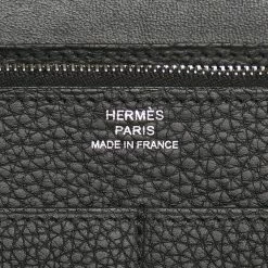 Hermes Black Togo Dogon Long Wallet For Women -Deals Hermes Store luxury women hermes used handbags p665818 008