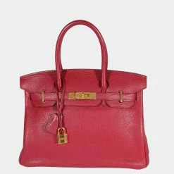 Hermes Hermès Tosca Clémence Birkin 30 GHW For Women