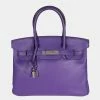 Hermes Hermès Crocus Epsom Birkin 30 PHW For Women -Deals Hermes Store luxury women hermes used handbags p667437 001