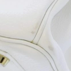 HERMES Birkin Size 35 White Taurillon Clemence For Women -Deals Hermes Store luxury women hermes used handbags p668248 009