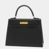 Hermes Kelly Handbag,Shoulder Bag Black For Women -Deals Hermes Store luxury women hermes used handbags p668908 004